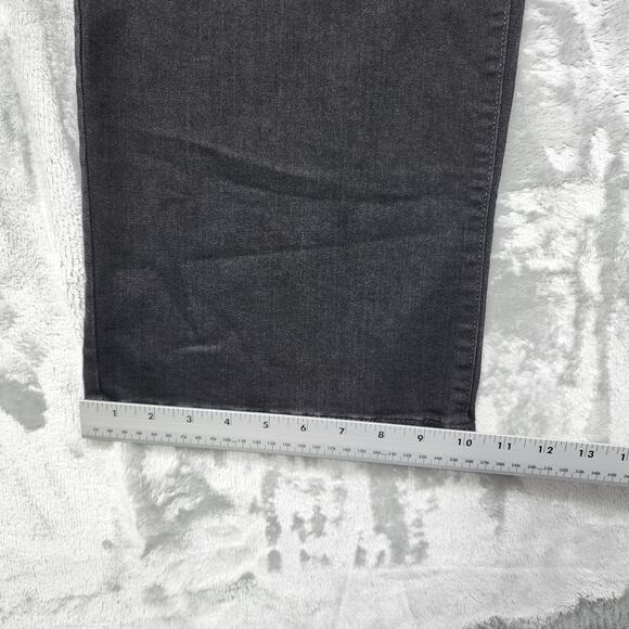 Buffalo David Bitton Jeans Womens 22/42 Black Alyssa High-Rise Straight Stretch - Picture 11 of 12